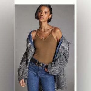 Agolde V neck body suit